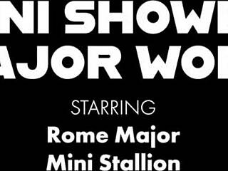 rome major slams milf in shower cowgirl pussy pounding deepthroat