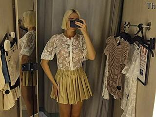 i tried on see-through clothes at mall for public thrill