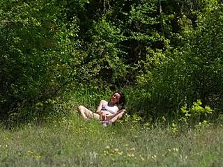 i finger myself publicly then jogger fucks me facial