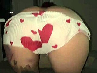 whoops unexpected cumshot hits teen's back during pov doggystyle