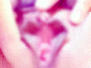 Bound clit massage leads to squirting orgasm play