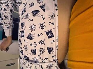 Quickie Petite Teen Letty Black Bent Over Doggystyle Oral Creampie