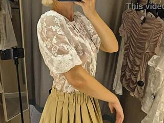 i tried on see-through clothes at mall for public thrill