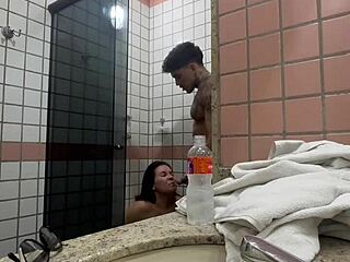 Virgin Student Tastes Teacher's Mature Brazilian Pussy