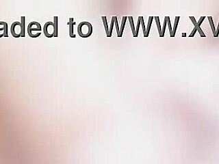 Bound clit massage leads to squirting orgasm play