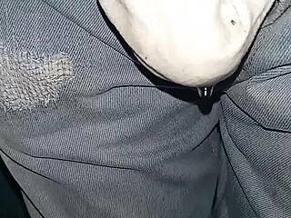 Jeans Diaper Pissing Triggers Multiple Wild Orgasms!