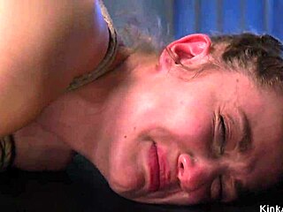 Ever wonder how gagged brunette takes rough trainee banging?