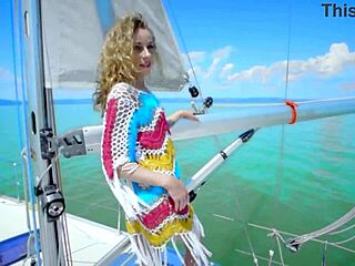 Amirah Adara Angel Emily Stretch Buttholes with Toys Outdoors