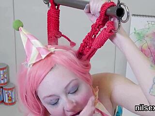 Slut Asshole Stuffed Brutal in BDSM Asylum for Harsh Anal Therapy!