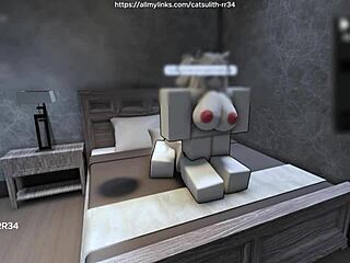 Fan fucked quietly bent over on bed!