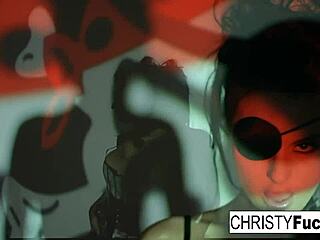 Christy Mack Plays With Huge Tits Tight Wet Pussy And Amazing Ass Pirate Style