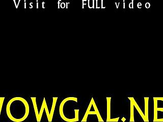 Delicious bitch battles erected monster cock pov