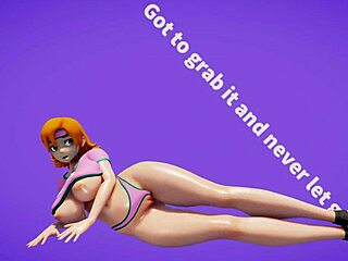 Nora's motivation workout flaunts big ass and tits