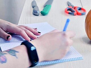 trick or treat erotic pumpkin carving with sexy ghostface