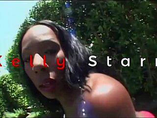 Kelly starr takes interracial dp gangbang from big black cocks