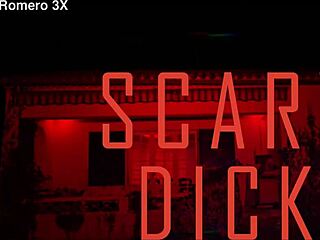 scary halloween cosplay french brunette deepthroats monster cock cum