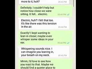 Coworkers casually chat about their secret fantasies