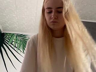 wanna see step sis finally deepthroat my cock after all that teasing?