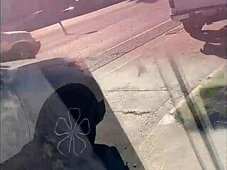 Sexy black prostitute strips and poses her juicy ass and curves