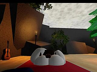 Fat Ass Whore Begs for Deep Breeding in Roblox Fantasy