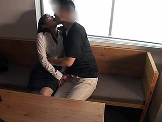 Fucking Friend's Cute Japanese Ol So Hard!