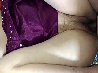 Bro pulls sali blouse on bed lehenga