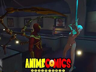 spider man pounds hot prostituta hard!