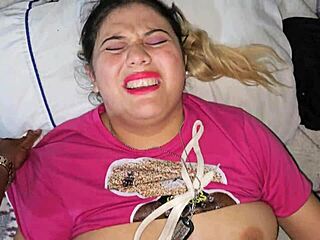 Watch Me Punish This Tasty Blonde Latina Bitch's Tight Vagina Hard!