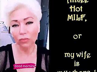 Sweet Russian Mature Wife's Shaking Orgasm After Dirty Deepthroat Blowjob