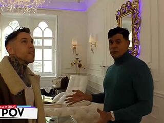 stepsiblings matt star in mmf with big cocks and curvy babe