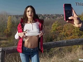 Horny French Hiker Fingers Ass Licks Boots