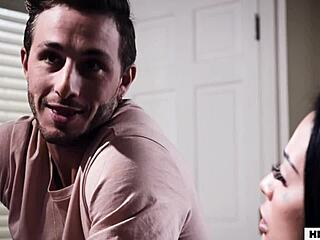 curvy ebony craves confidence boost from hot threesome licking