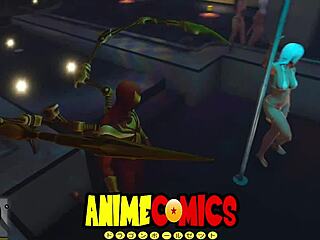 spider man pounds hot prostituta hard!