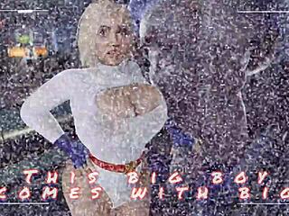 Darkseid's Monster Cock Boldly Breeds Busty Power Girl Hard