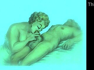 ever seen vintage erotic art this hot and taboo?