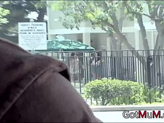 Pickup milfs mommy secretary fuck on casting sofa