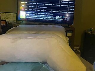 Lingerie-Clad Young Brunette Stretches Tight Holes with Toys