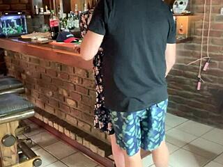 hey neighbor milf flashes upskirt then fucks wildly