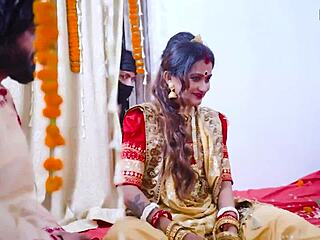 desi bride sudipa railed by thief as husband watches threesome chaos