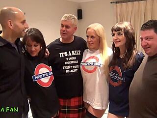 Tubbs Adreena And Lucy Big Tits Orgy Frenzy!