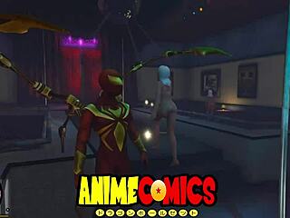 spider man pounds hot prostituta hard!