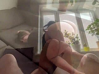 Lady julia fit bends over bikini for close-up amateur anal pov with big cock?