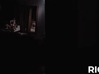 rickysroom: angel young's shaved pussy takes bomb black cock ride