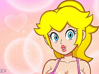 Peach Pounds Rosalina's Futa Pussy in Hard Fucking Sex