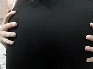 heart races stripping doña mary bare as husband leaves room