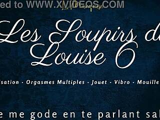 Senti gemiti intensi di Louise orgasmo solo francese estasi