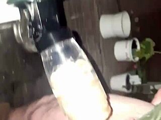 M4rkus77 Fills Fleshlight Handsfree Right Out In Public View