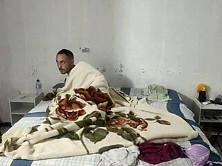 Step son catches stepmom stuffing huge dildo deep in her tight asshole?