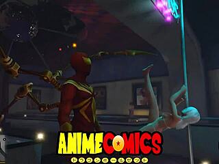 spider man pounds hot prostituta hard!