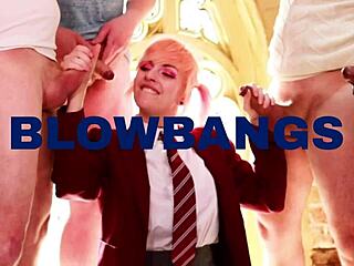 Flexible 18yo Neighbor Deepthroats And Swallows Cum Facial